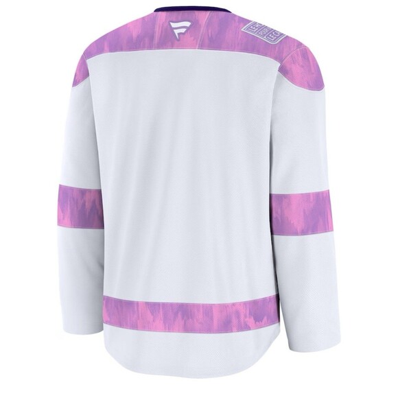 Size XL Fanatics Montreal Canadiens Hockey Fights Cancer Jersey 2024 NHL NEW - Picture 2 of 4